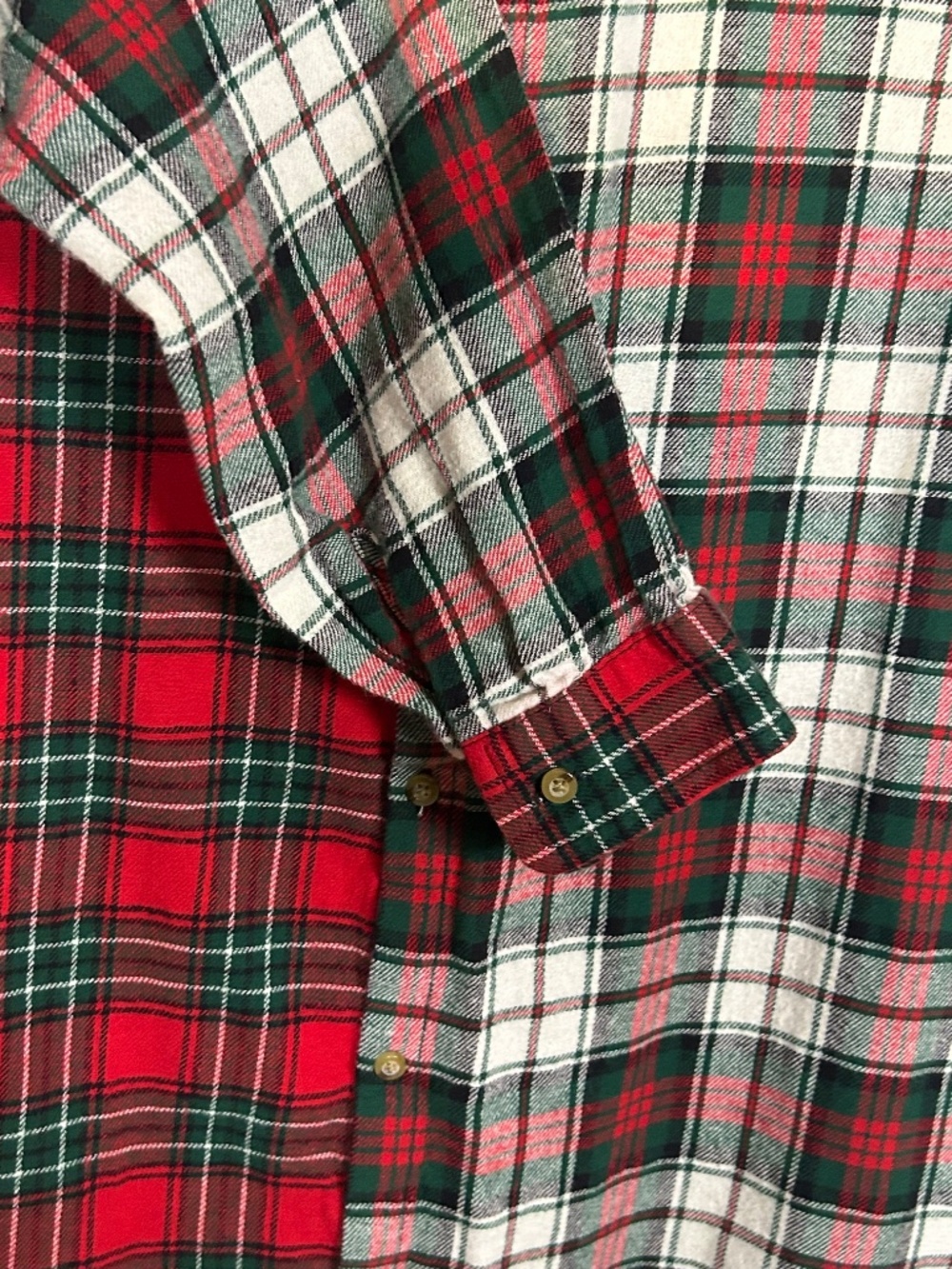 Ralph Lauren Two tone Plaid Night shirt size S - Picture 7 of 8